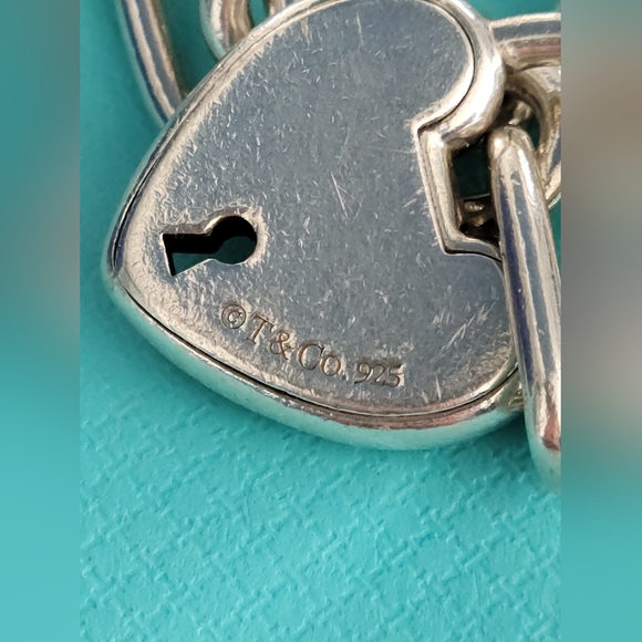 Tiffany heart padlock bracelet - Picture 4 of 5